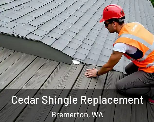  Cedar Shingle Replacement Bremerton, WA