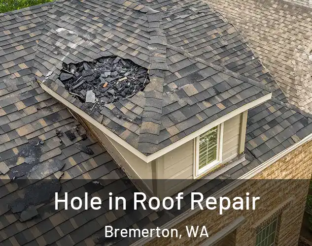  Hole in Roof Repair Bremerton, WA