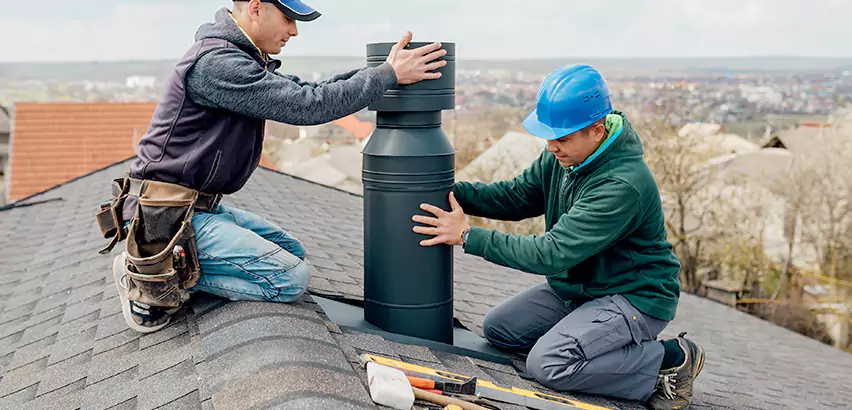 Chimney Flashing Replacement for Storm Damage in Bremerton