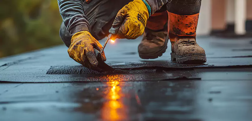 EPDM Roof Repair Tape Application in Bremerton