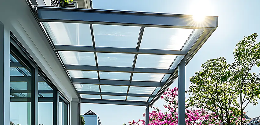 Glass Patio Roof Installation in Bremerton