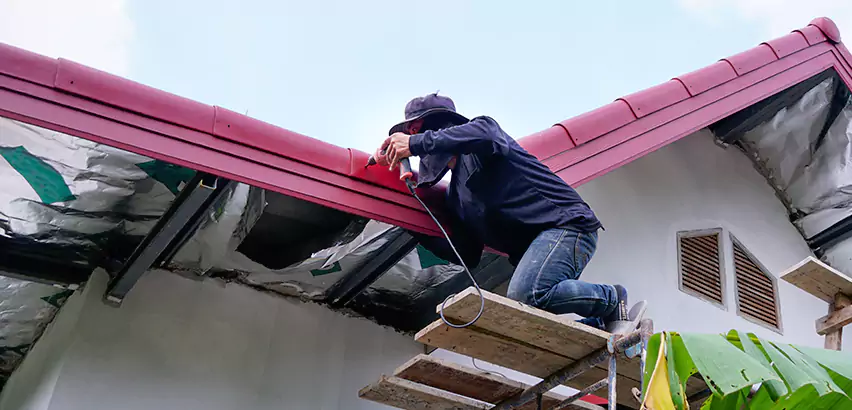 Residential Wind Damage Roof Repair in Bremerton